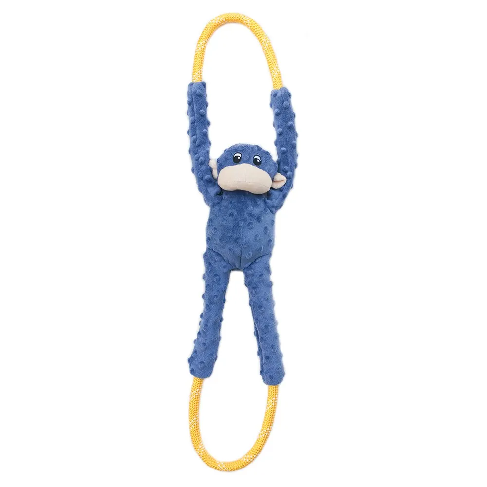 ZippyPaws Monkey RopeTugz Dog Toy